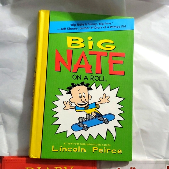 :Mix Lot Of 2 Jeff Kinney diary of a wimpy kid & 1 Lincoln peirce big nate books - Picture 2 of 13